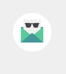 Ett brev med en mystisk avsändare i svarta solglasögon.